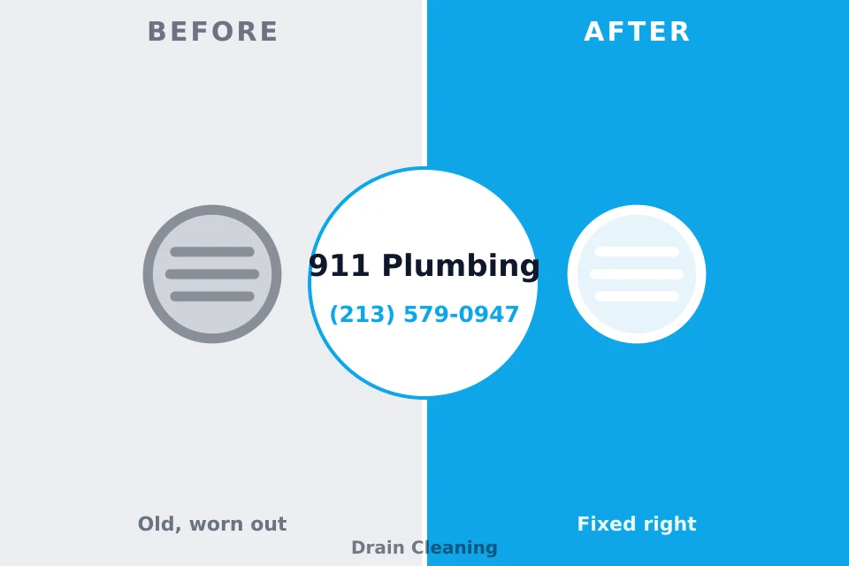 Before and after: plumbing company Holdenville, OK